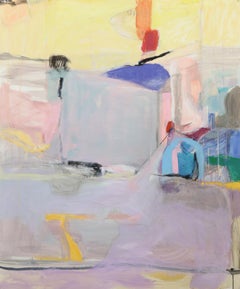 Claudia Mengel Johnson Vermont Abstract Acrylic Painting On
