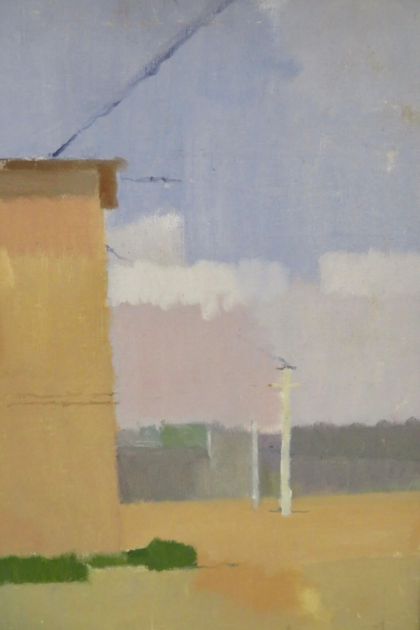 Claudia Noel Carr (1965-) Italian Post Impressionist Oil Painting Landscape 1985 For Sale 2