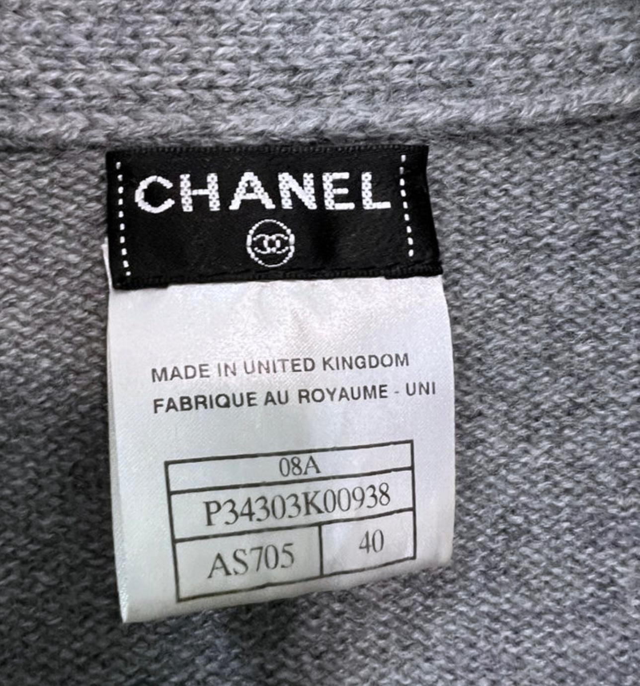 Claudia Schiffer Style Cashmere Cardigan 4