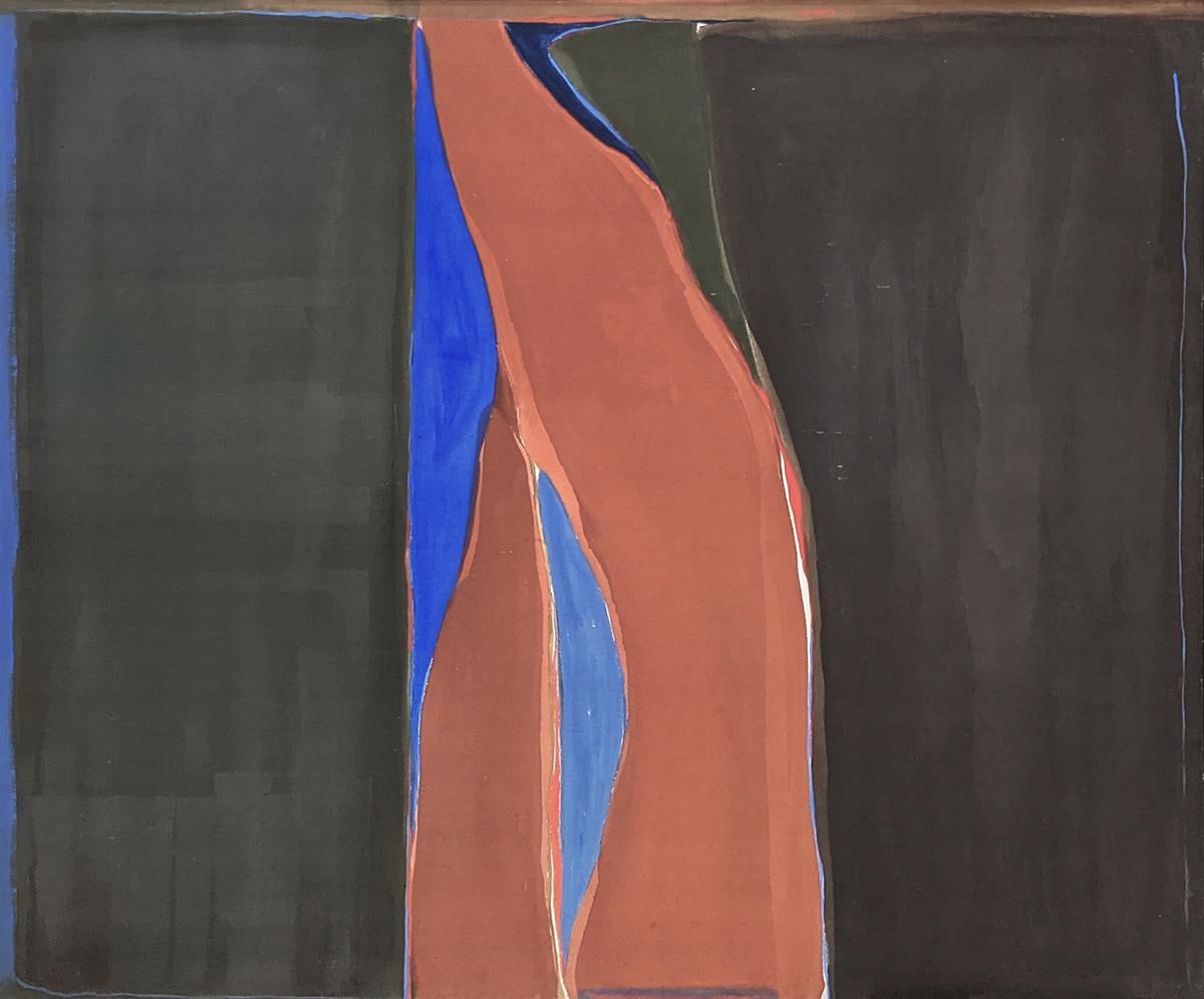 Claudia Sisemore Abstract Painting - Untitled, 1975