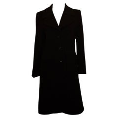 Claudia Srater Cappotto di lana nero