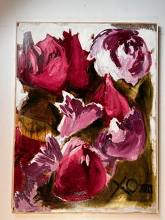 French Contemporary Art by Claudie Baran - Haunting Flowers