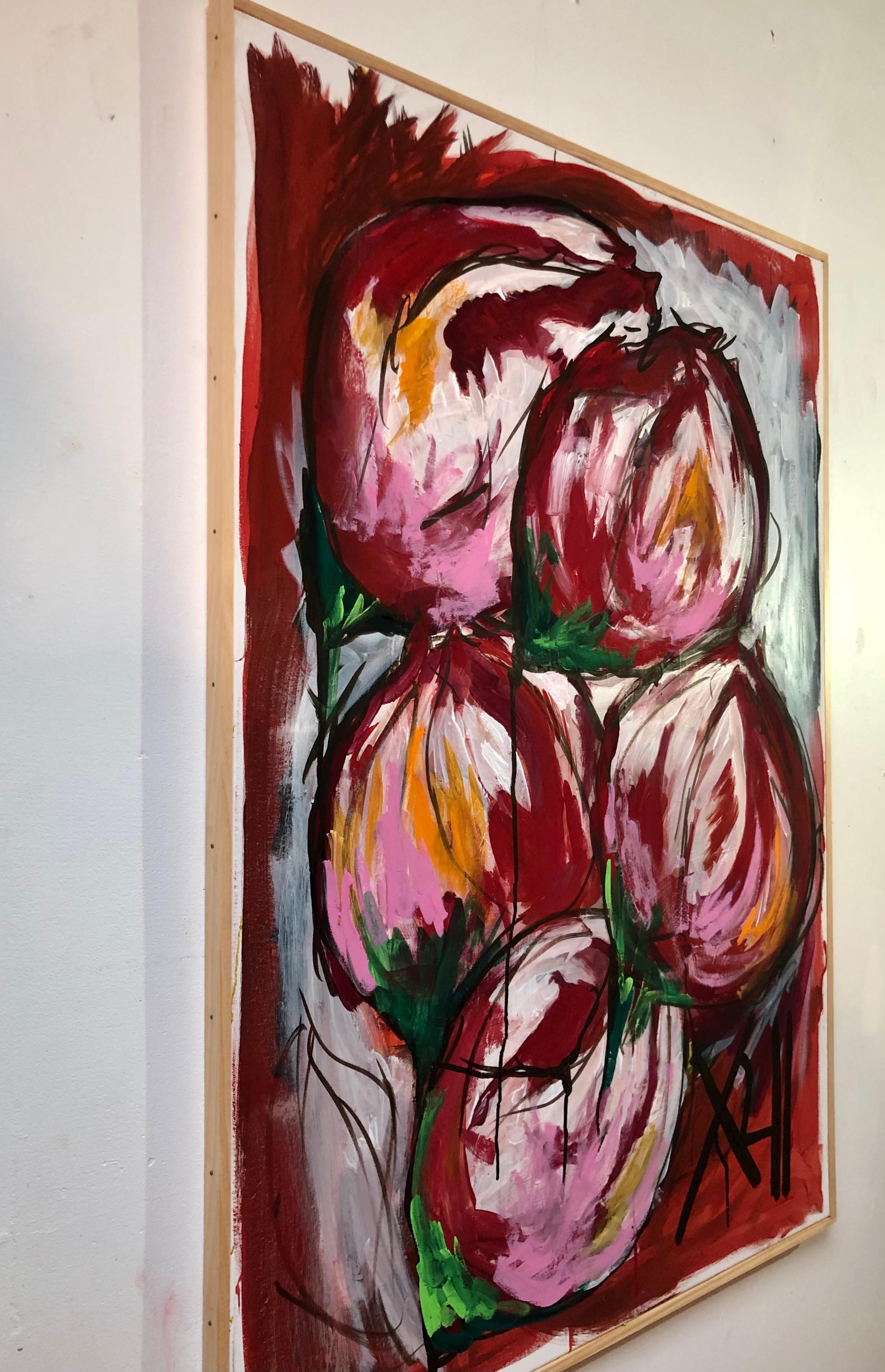 French Contemporary Art by Claudie Baran - Les Fleurs du Mal For Sale 3