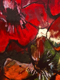 French Contemporary Art by Claudie Baran - Spring in Brittany, in my Garden