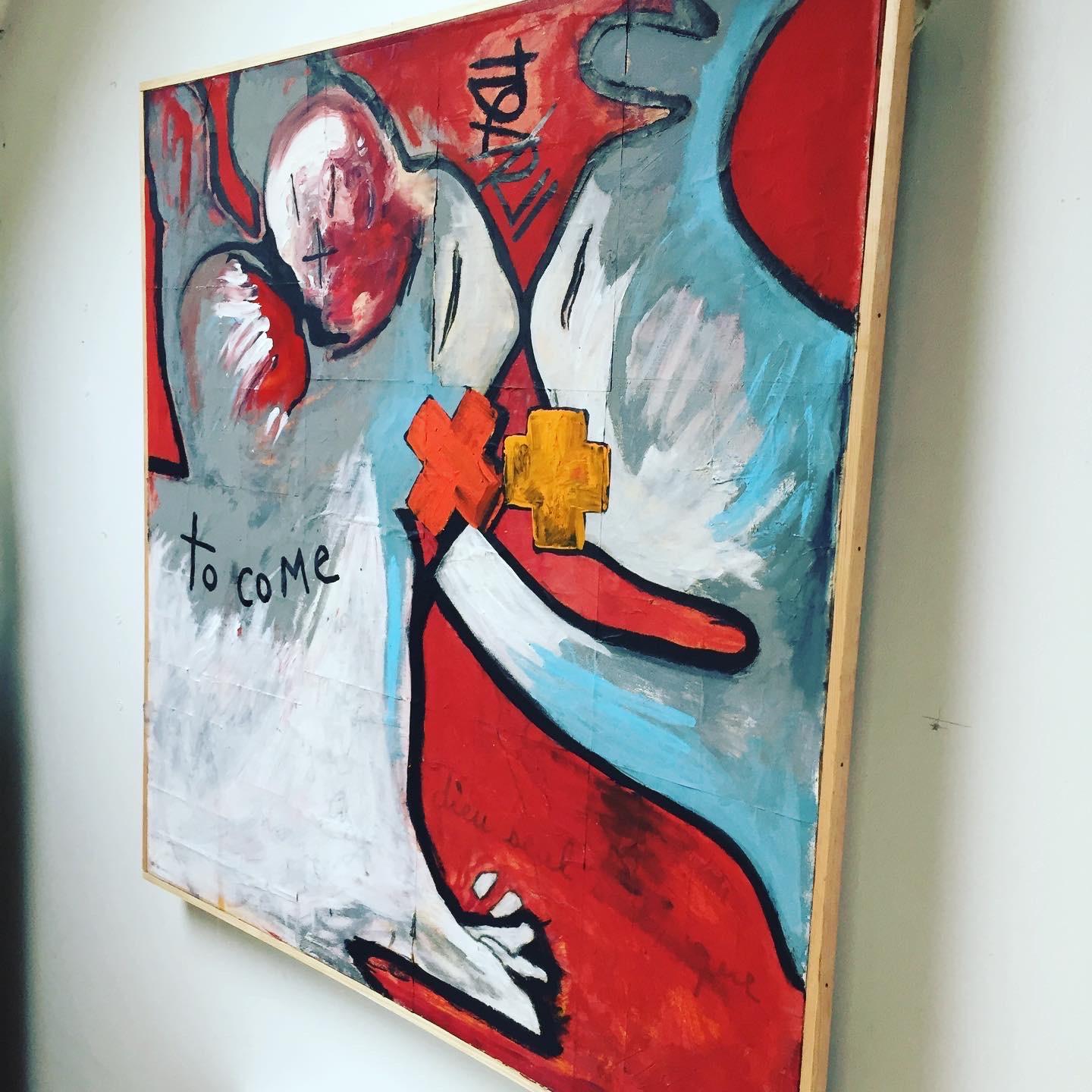 Arte contemporáneo francés de Claudie Baran - Por venir en venta 4