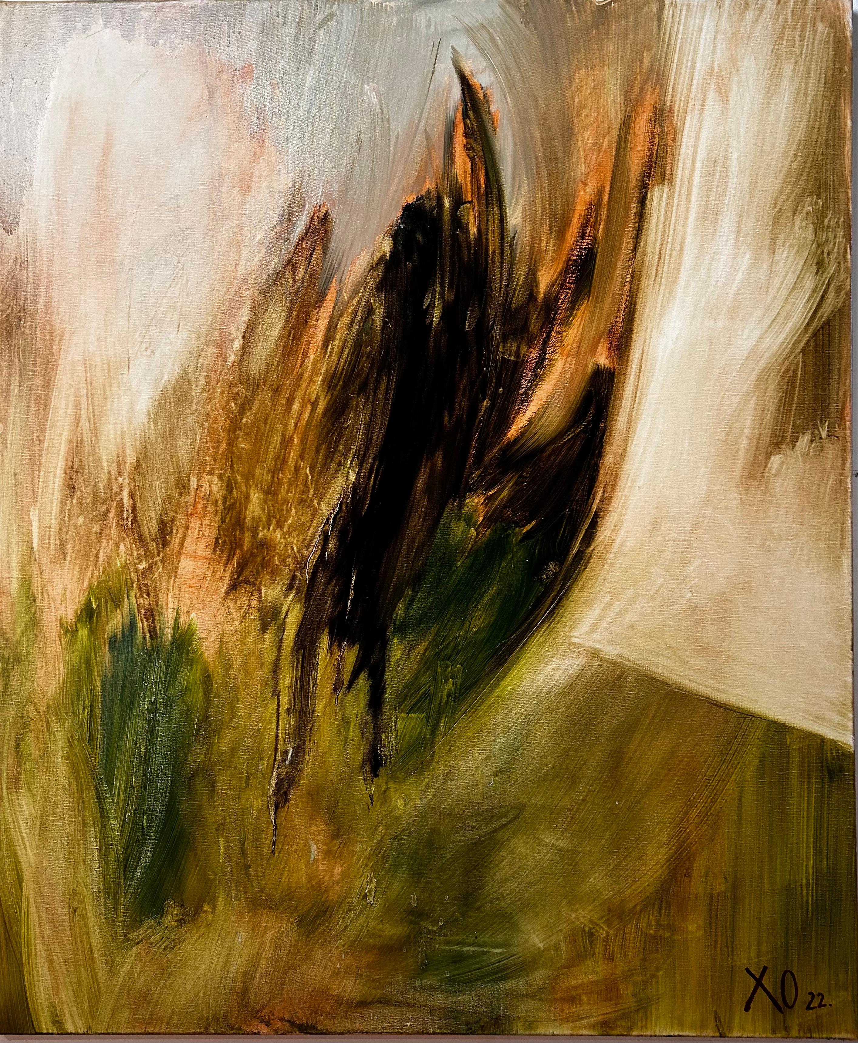 Oil on canvas
Framed - 122 x 112 x 4 cm 