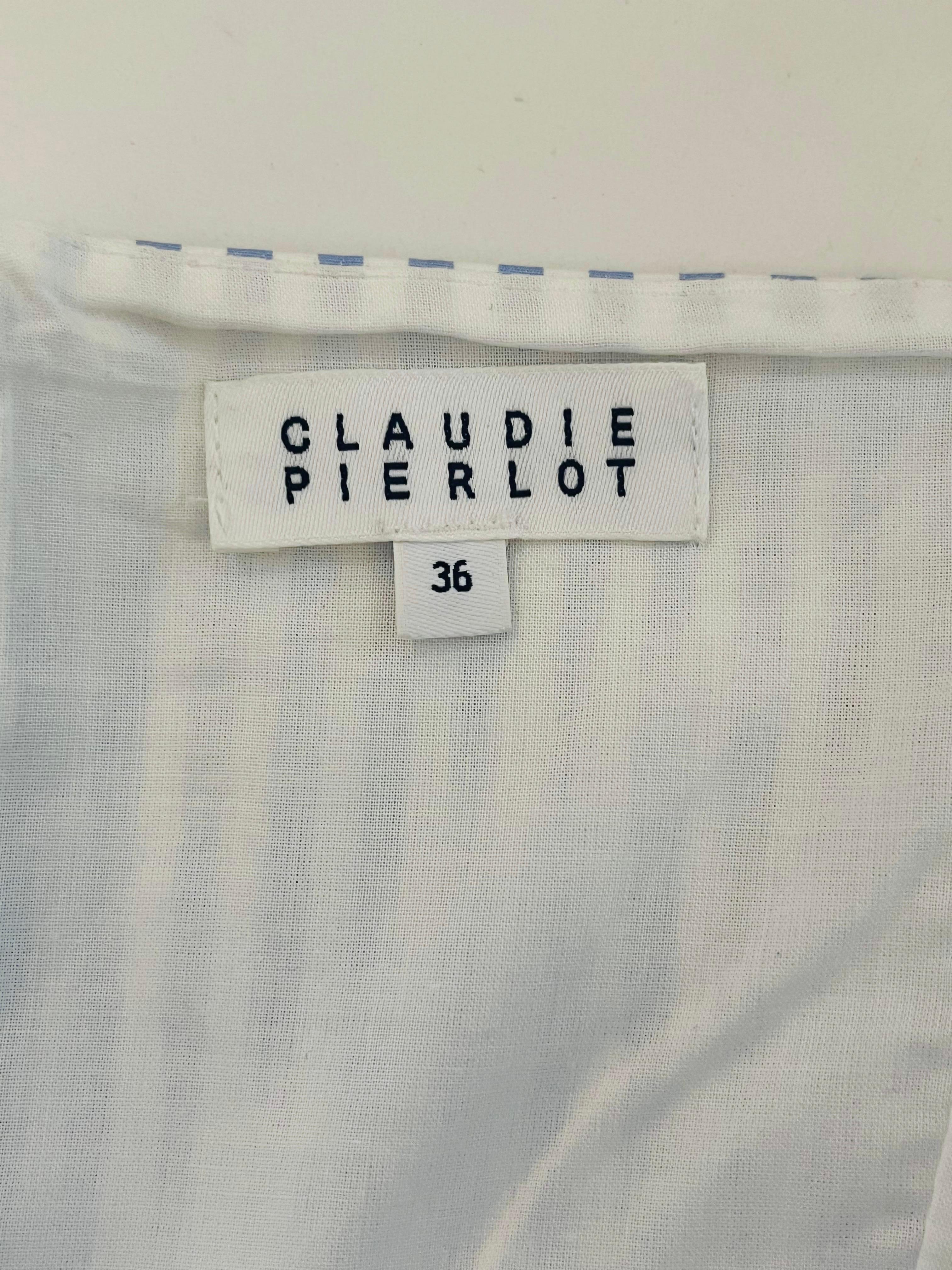 Claudie Pierlot Corseted Sleeveless Cotton Dress 1