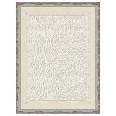 Floral Patterned Classic Rug for living room - Claudine Gris