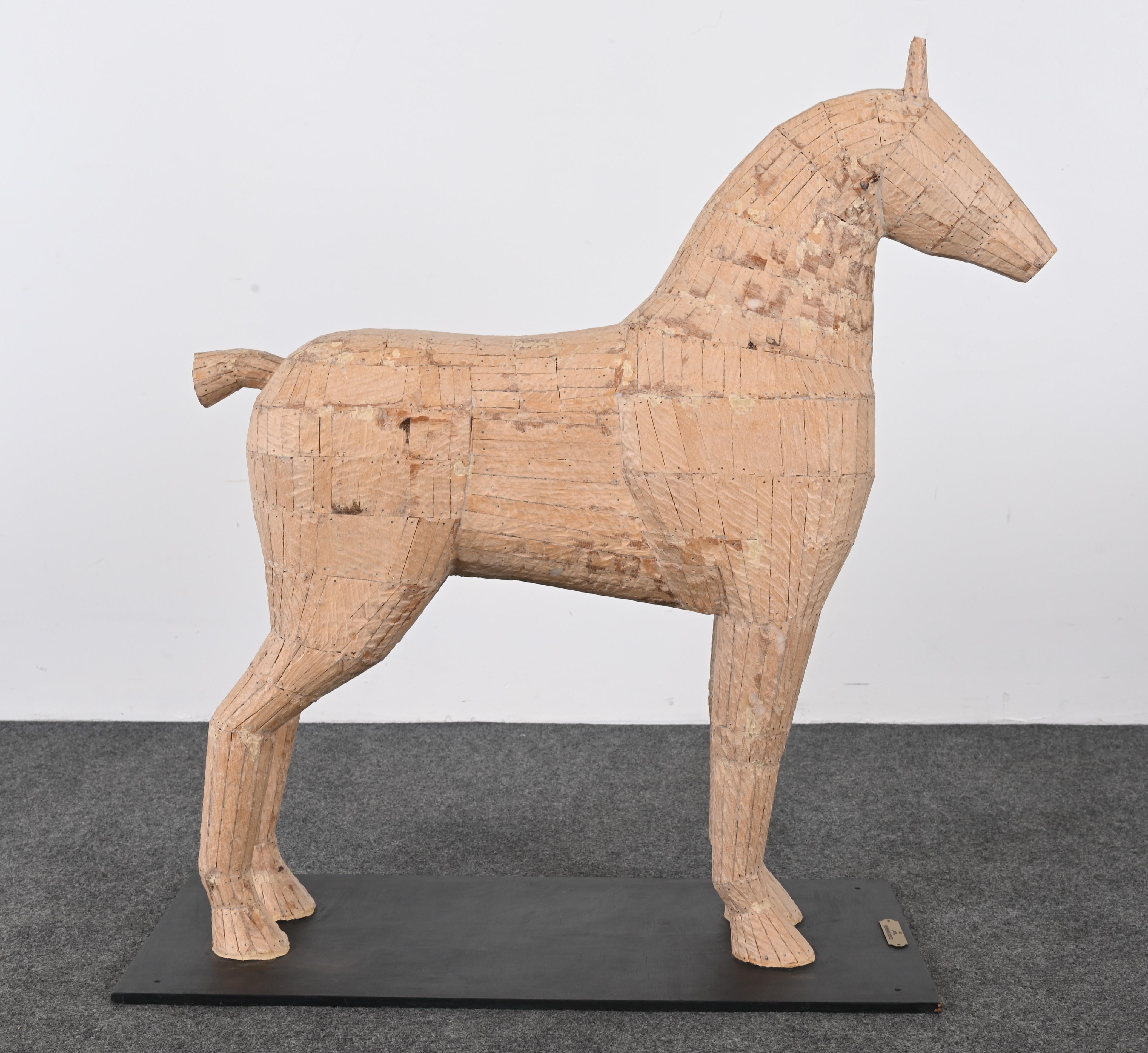 Sculpture de cheval 