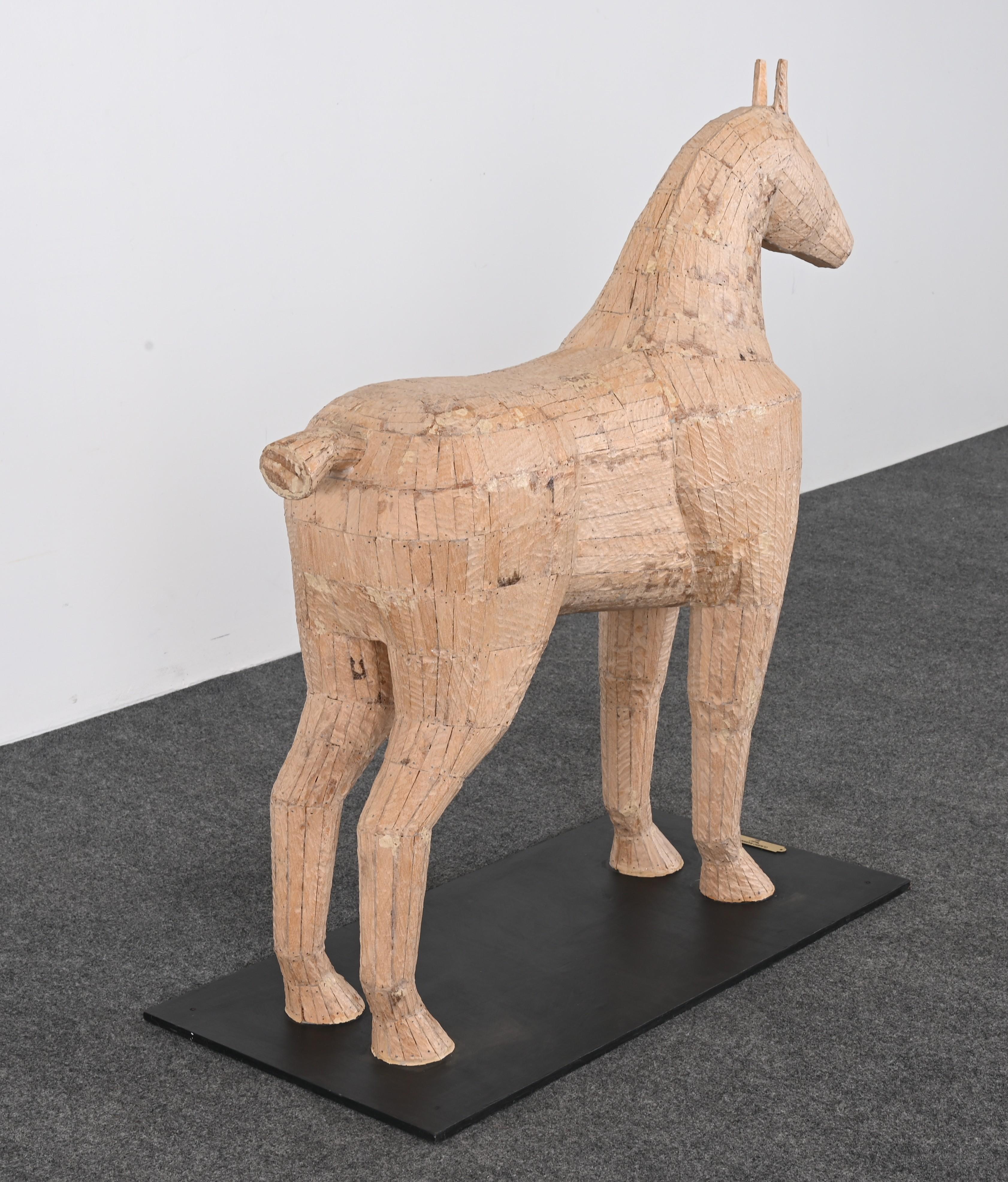 Sculpture de cheval 