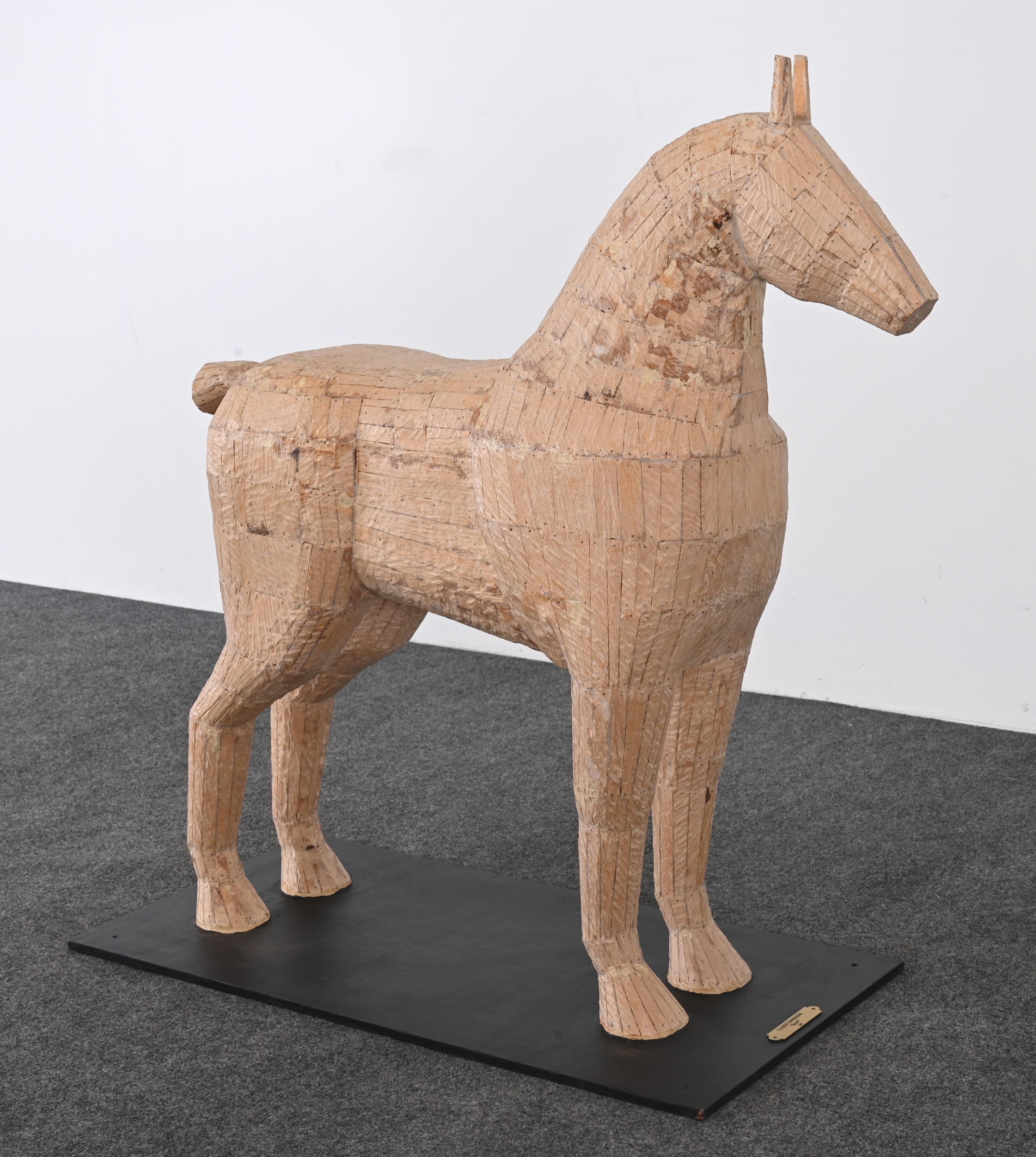 Sculpture de cheval 