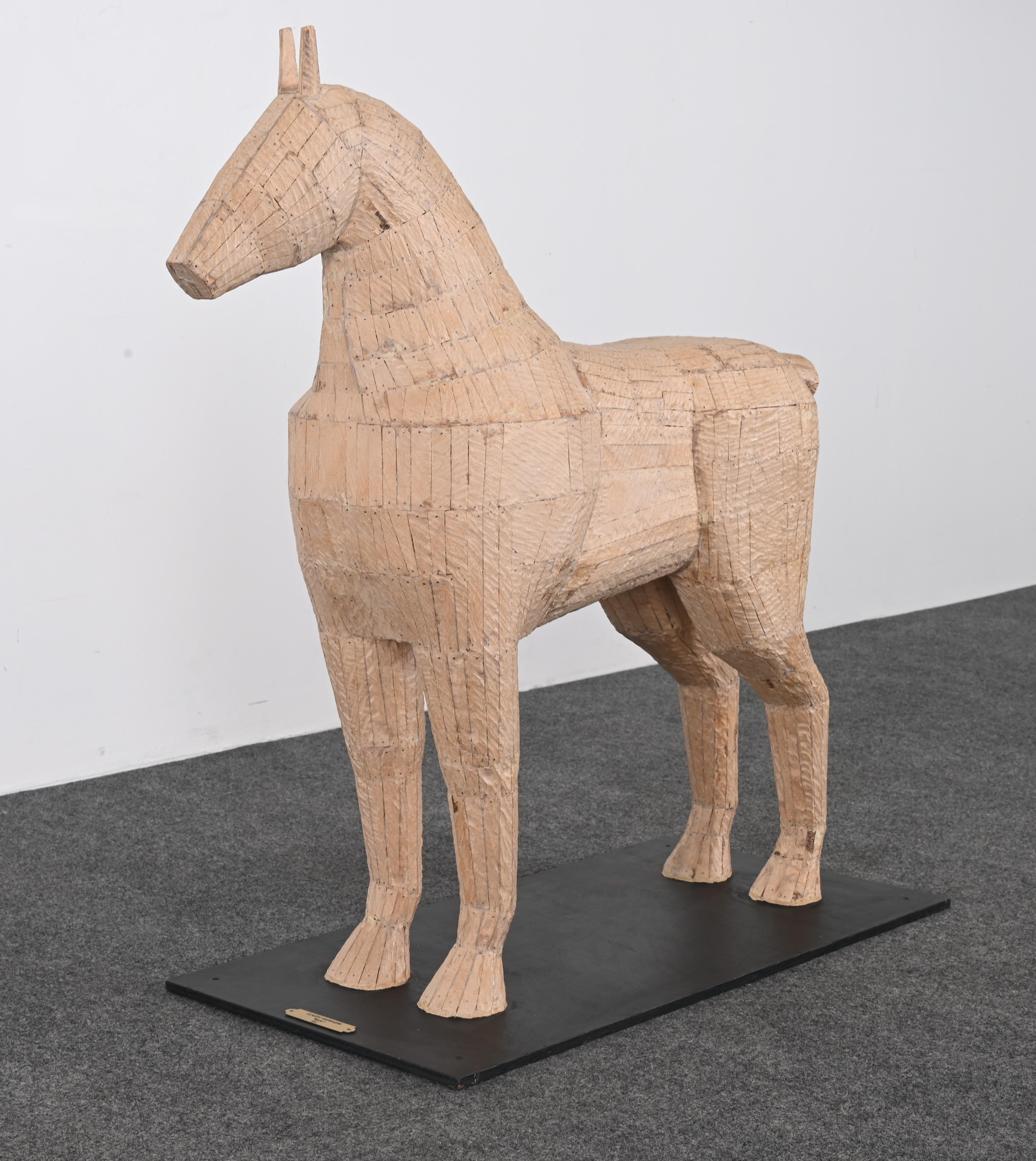 Sculpture de cheval 