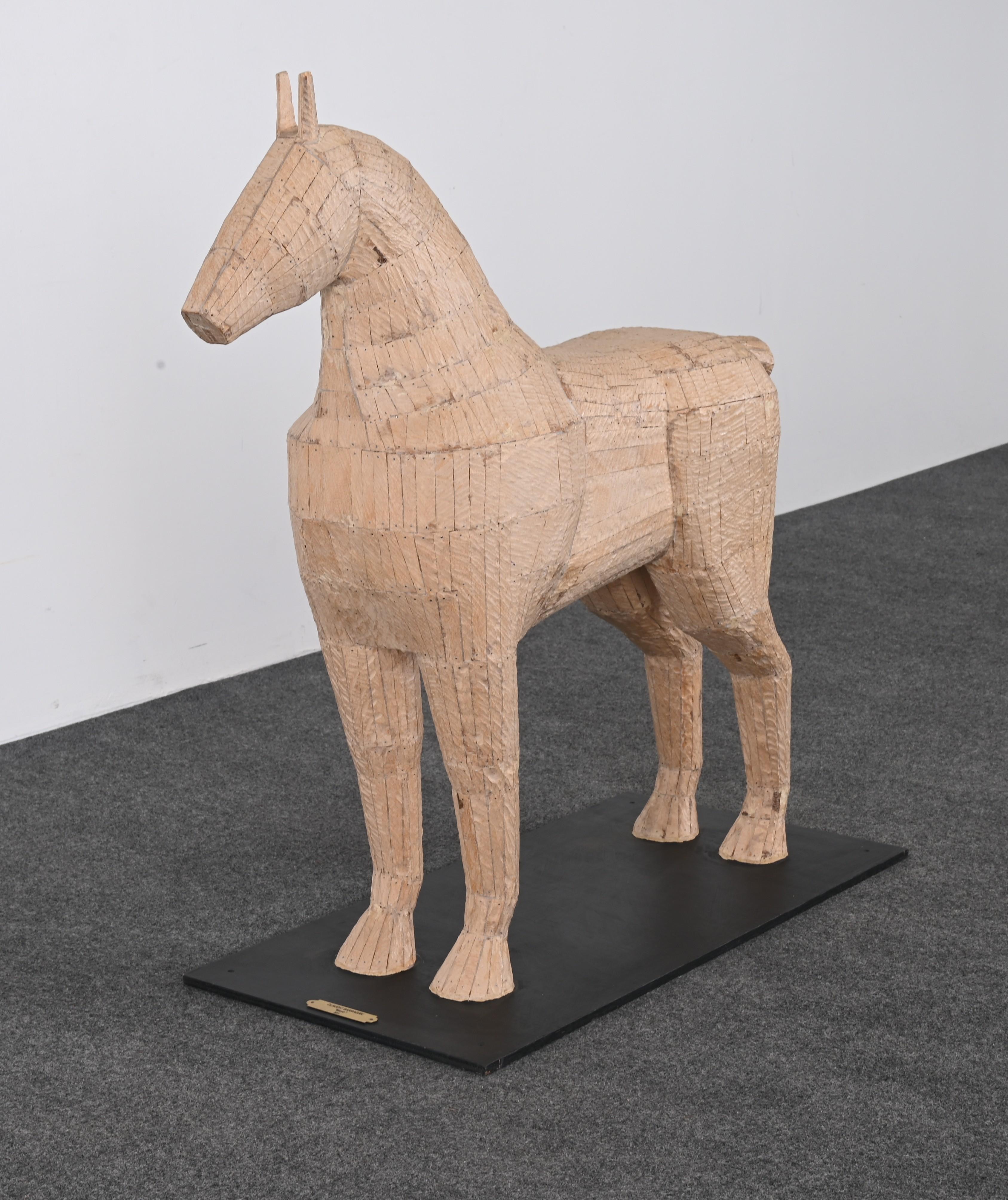 Organique Sculpture de cheval 