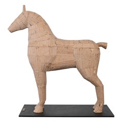 Scultura di cavallo Claudio Barragan "Bayo