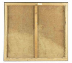 Fantasie-Tiers – Acrylfarbe von C. Bissattini – 1980er Jahre