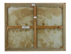 Repräsentation der Landschaft – Acryl von C. Bissatti – 1980er Jahre