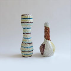 Jarrón de cerámica Claudio Ferri, Italia, años 50