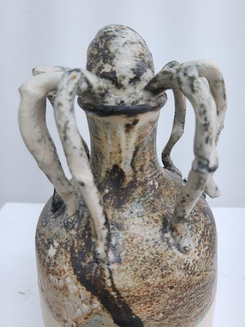 Vase mit Spinne (Zeitgenössisch), Sculpture, von Claudio Jerónimo