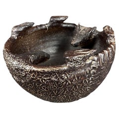 Vaso Armadillo in ceramica ad alta temperatura Claudio Jerónimo Brown