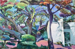 PARADISE Olio originale su tela firmato e datato dall'artista