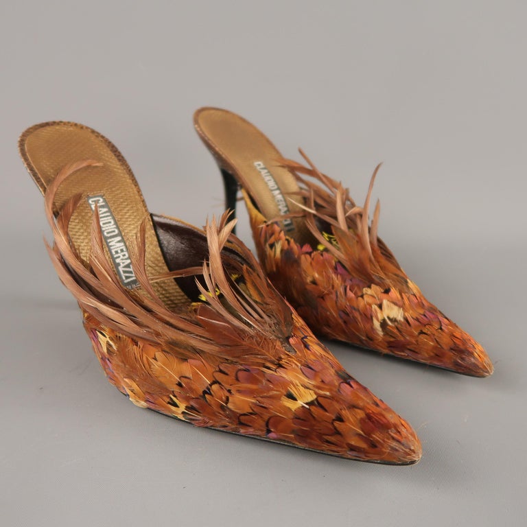 feather mules