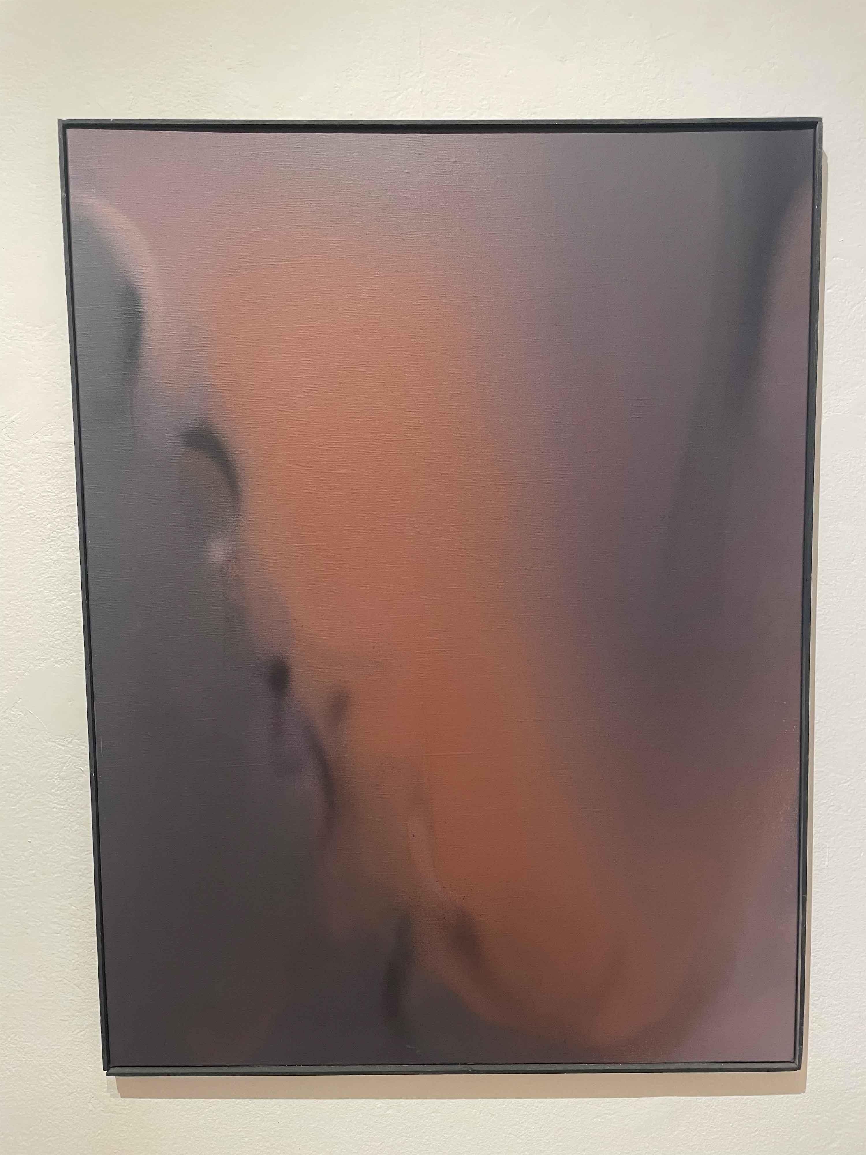 Memento, 1989, Öl auf Leinwand, Analytische Malerei, Abstrakt im Angebot 4