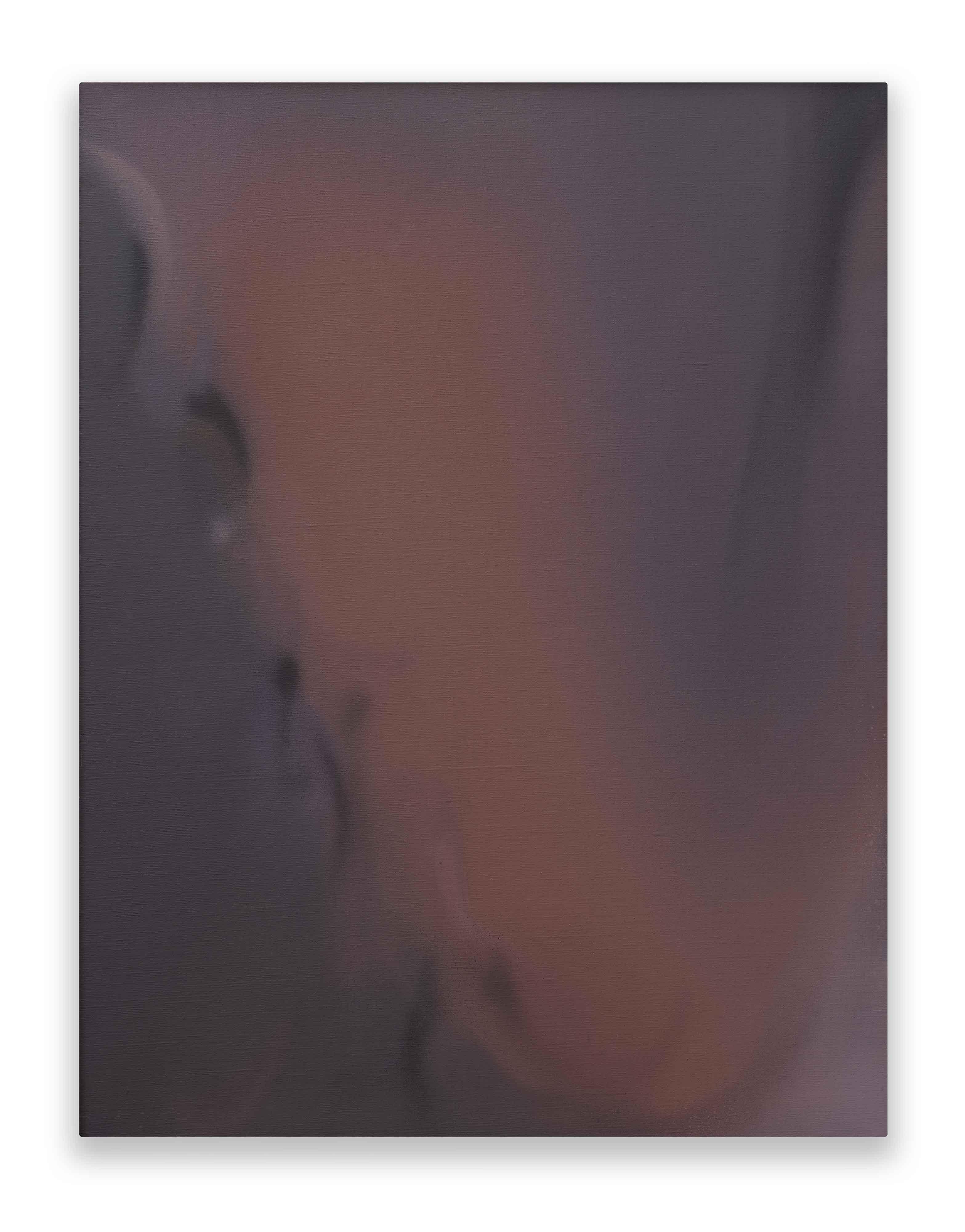 Claudio Olivieri Abstract Painting – Memento, 1989, Öl auf Leinwand, Analytische Malerei, Abstrakt