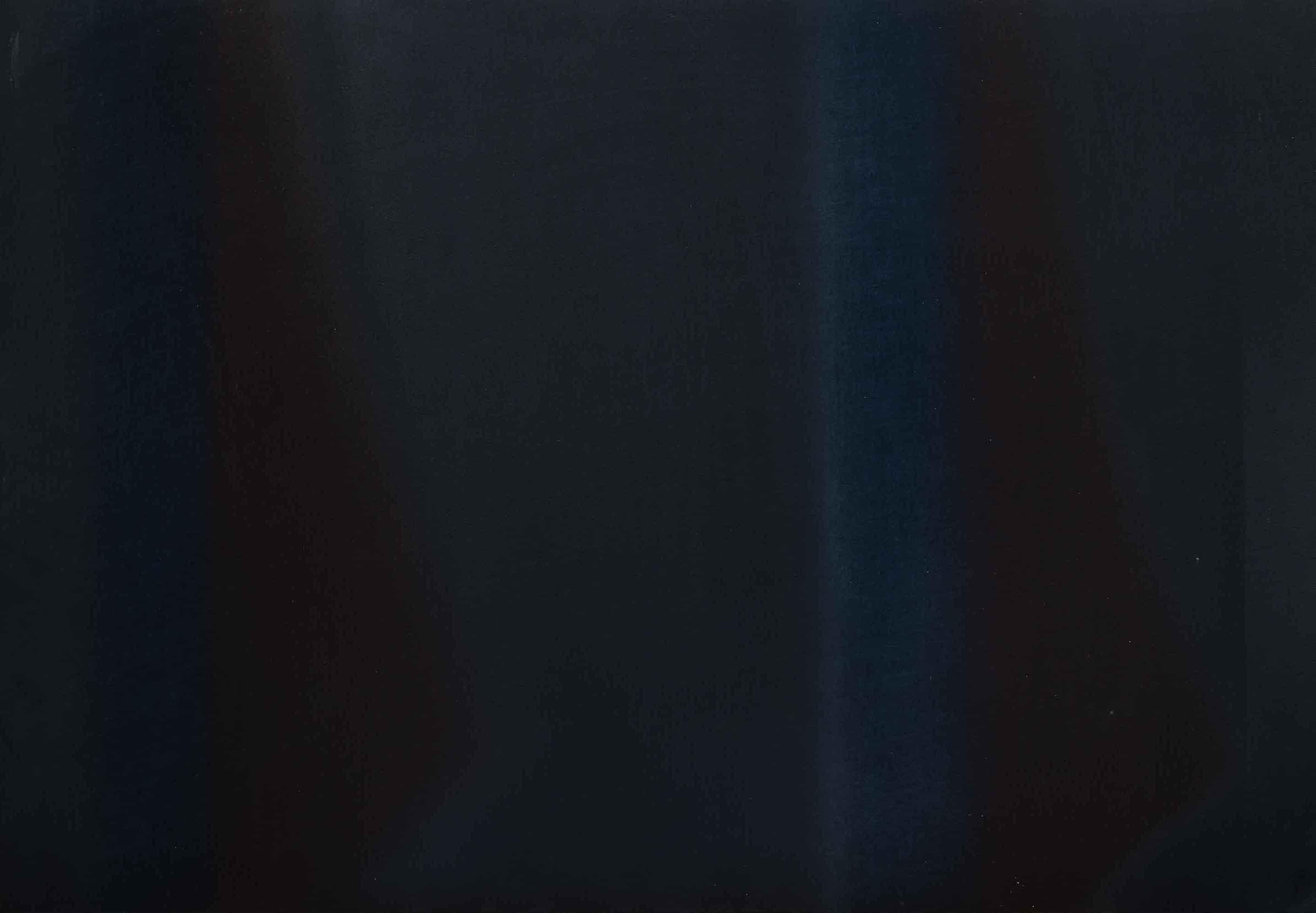 Claudio Olivieri Abstract Painting – Ohne Titel, 1977, Öl auf Papier, Analytische Malerei, Abstrakt