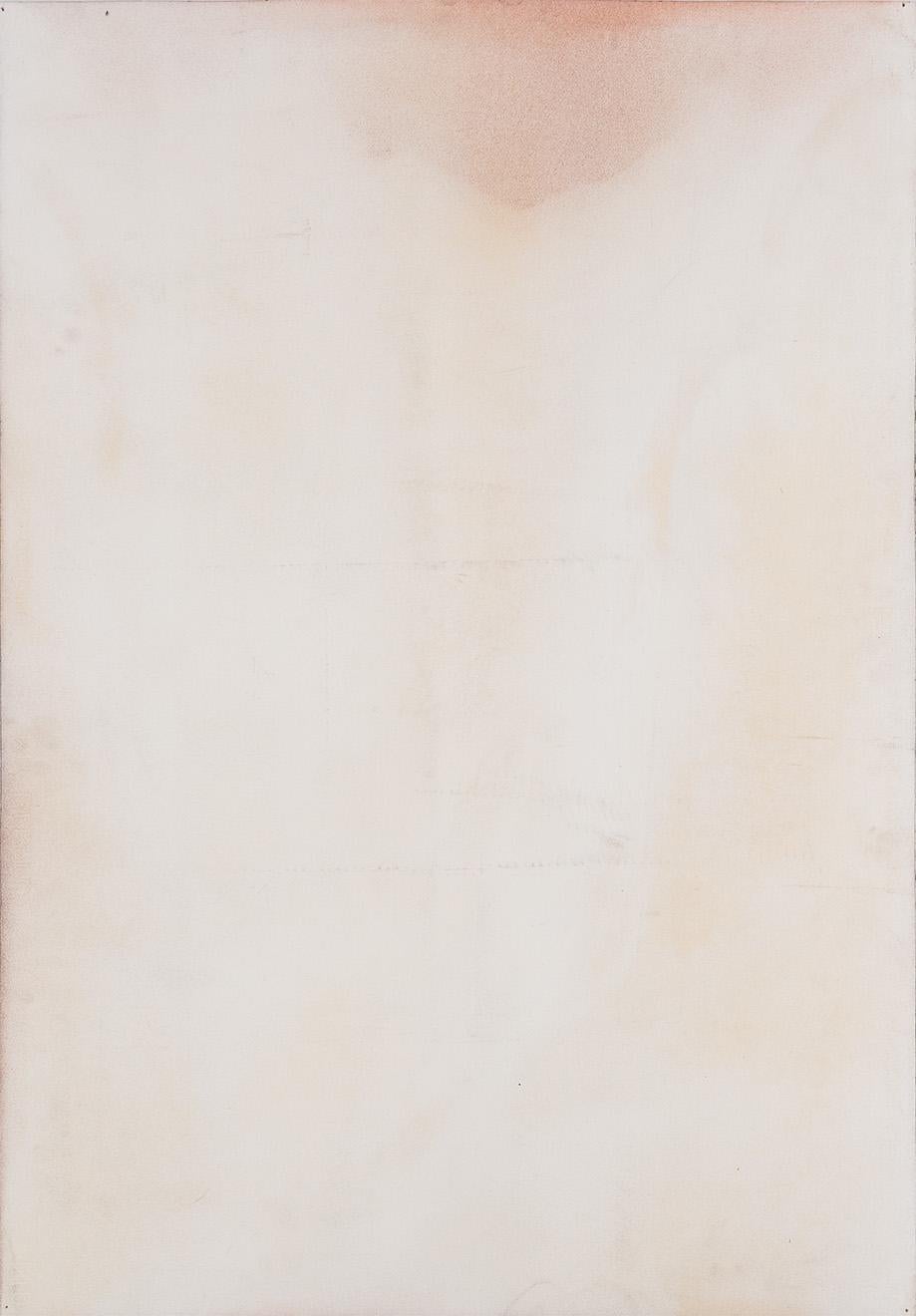 Ohne Titel, 1993, Öl auf Papier, Analytische Malerei, Abstrakt im Angebot 2