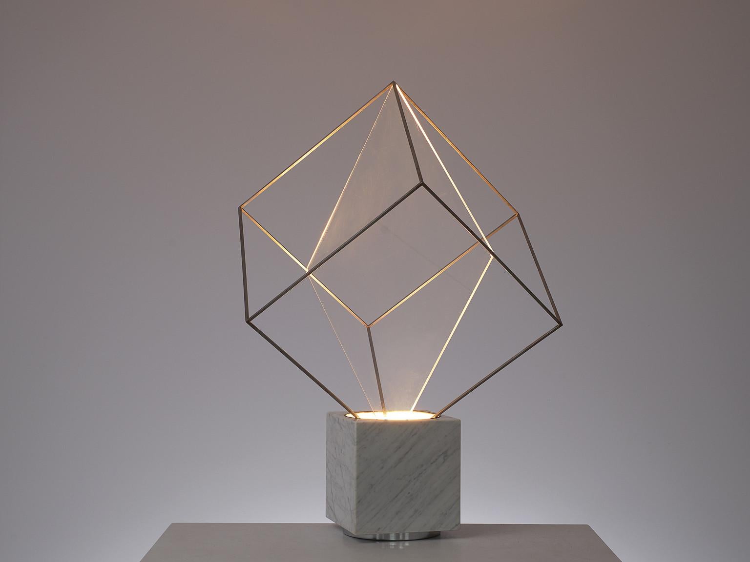 Claudio Steele pour Lumenform, lampe de table 