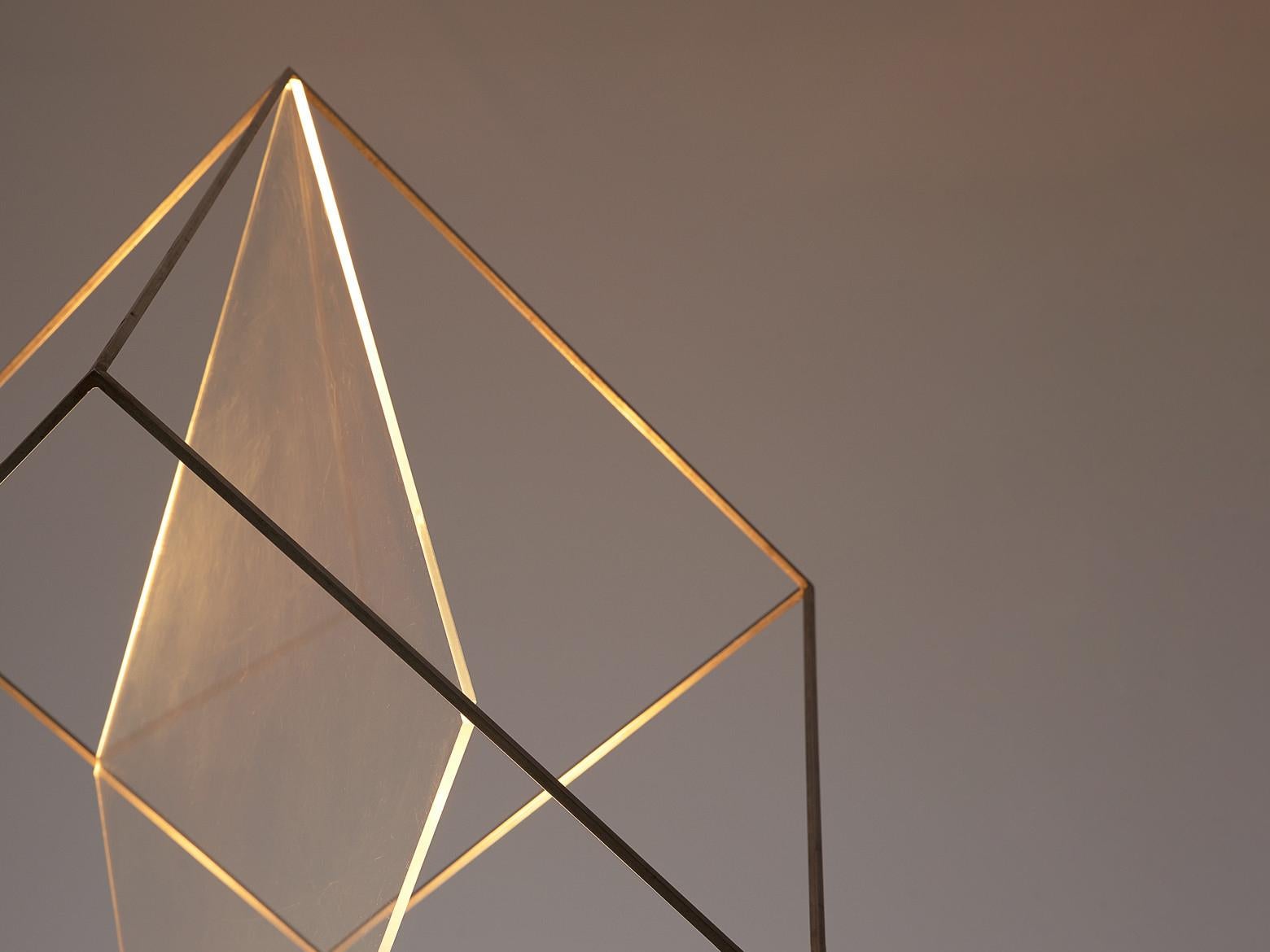 Mid-Century Modern Claudio Salocchi for Lumenform Table Lamp 'Tulpa' For Sale