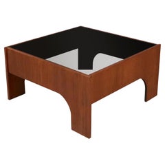 Claudio Salocchi “Oriolo” Smoke Glass Coffee Table for Sormani