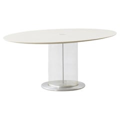 Claudio Salocchi oval table Sormani, Italy 1960s.