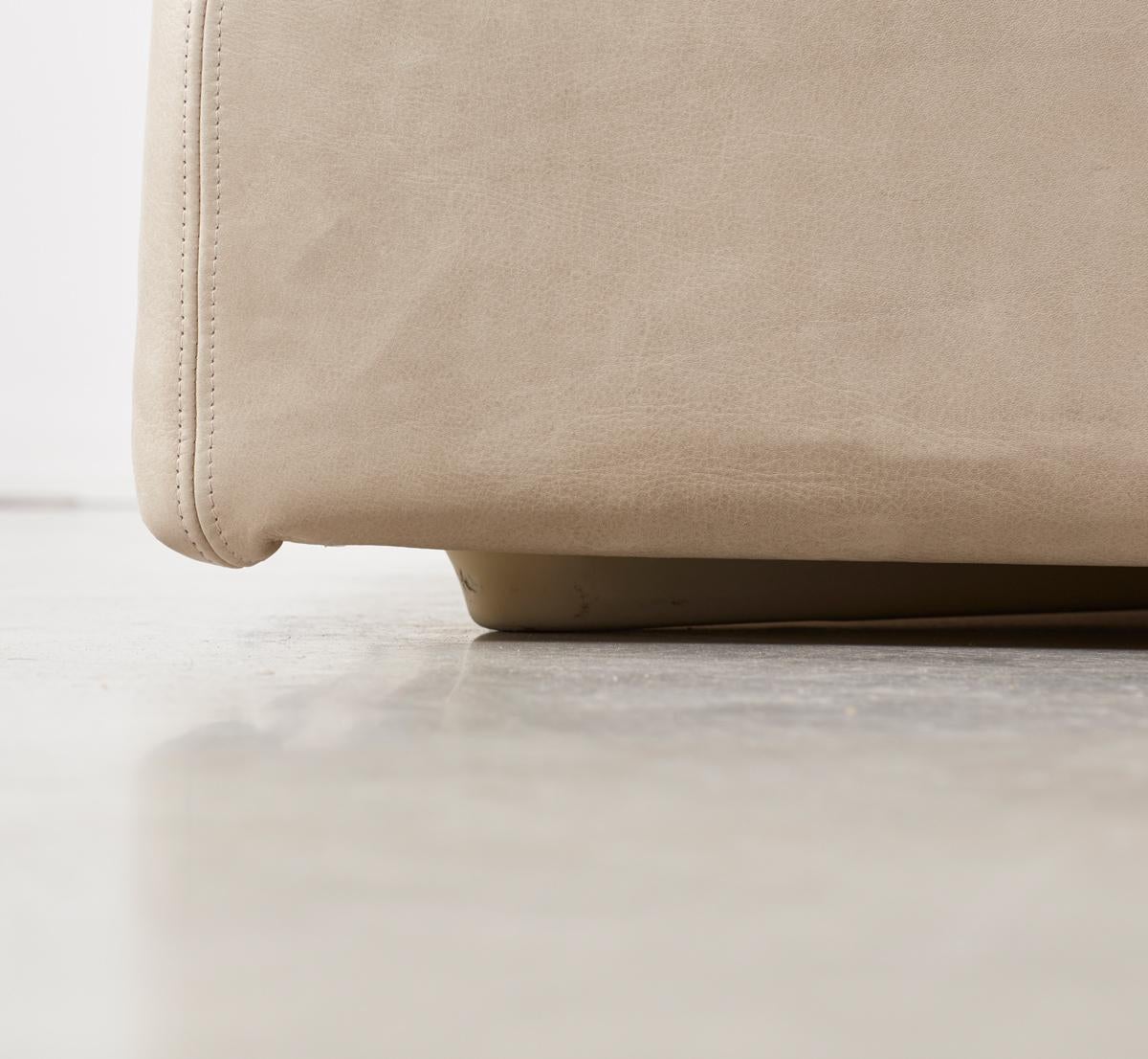 Faux Leather Claudio Salocchi Paione Modular Sofa for Sormani, Italy, 1968