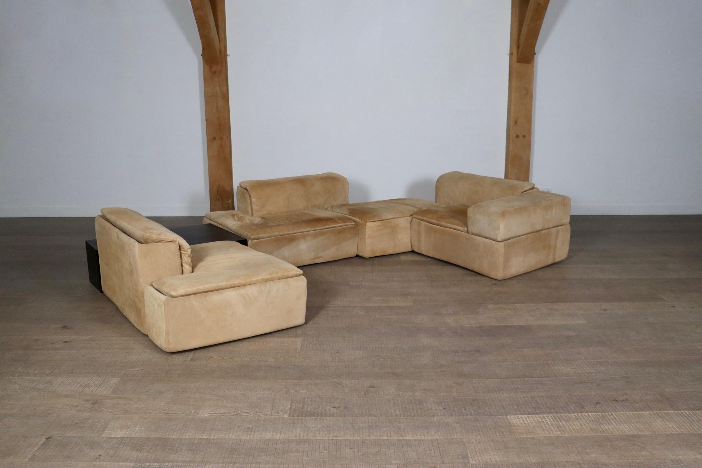 Claudio Salocchi ‘Paione’ Modular Sofa For Sormani, Italy 1968 5