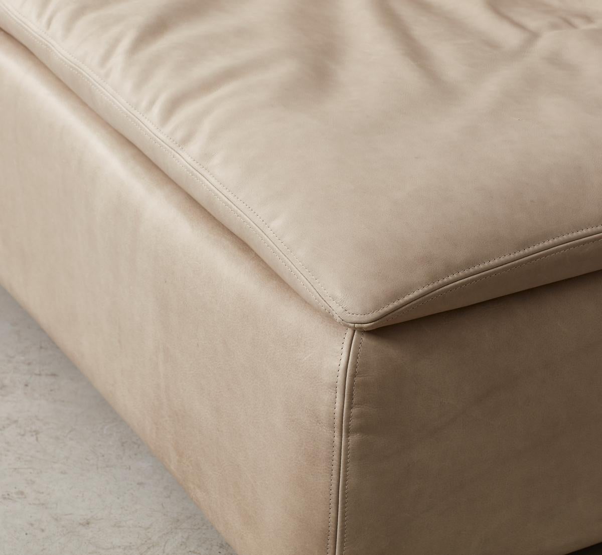 Mid-20th Century Claudio Salocchi Paione Modular Sofa for Sormani, Italy, 1968