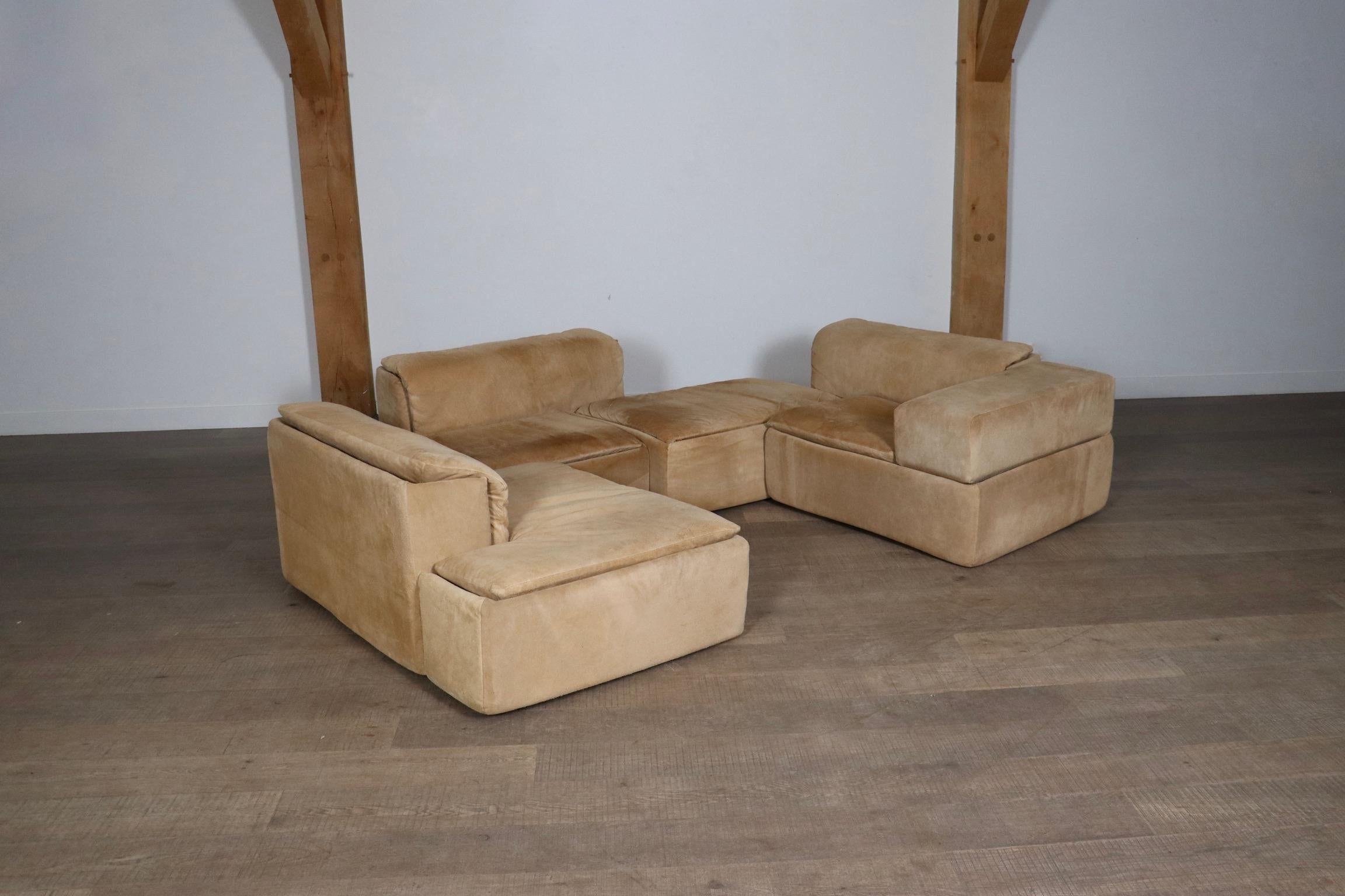 Claudio Salocchi ‘Paione’ Modular Sofa For Sormani, Italy 1968 4