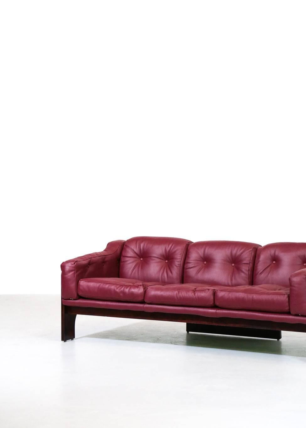 Claudio Salocchi Sofa for Sormani, Model Oriolo, 1966 In Excellent Condition In Ternay, Auvergne-Rhône-Alpes