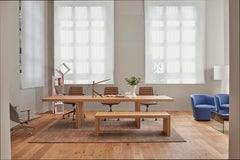 Claudio Silvestrin Millenium Hope Bench in Honeycomb Fir for Cappellini