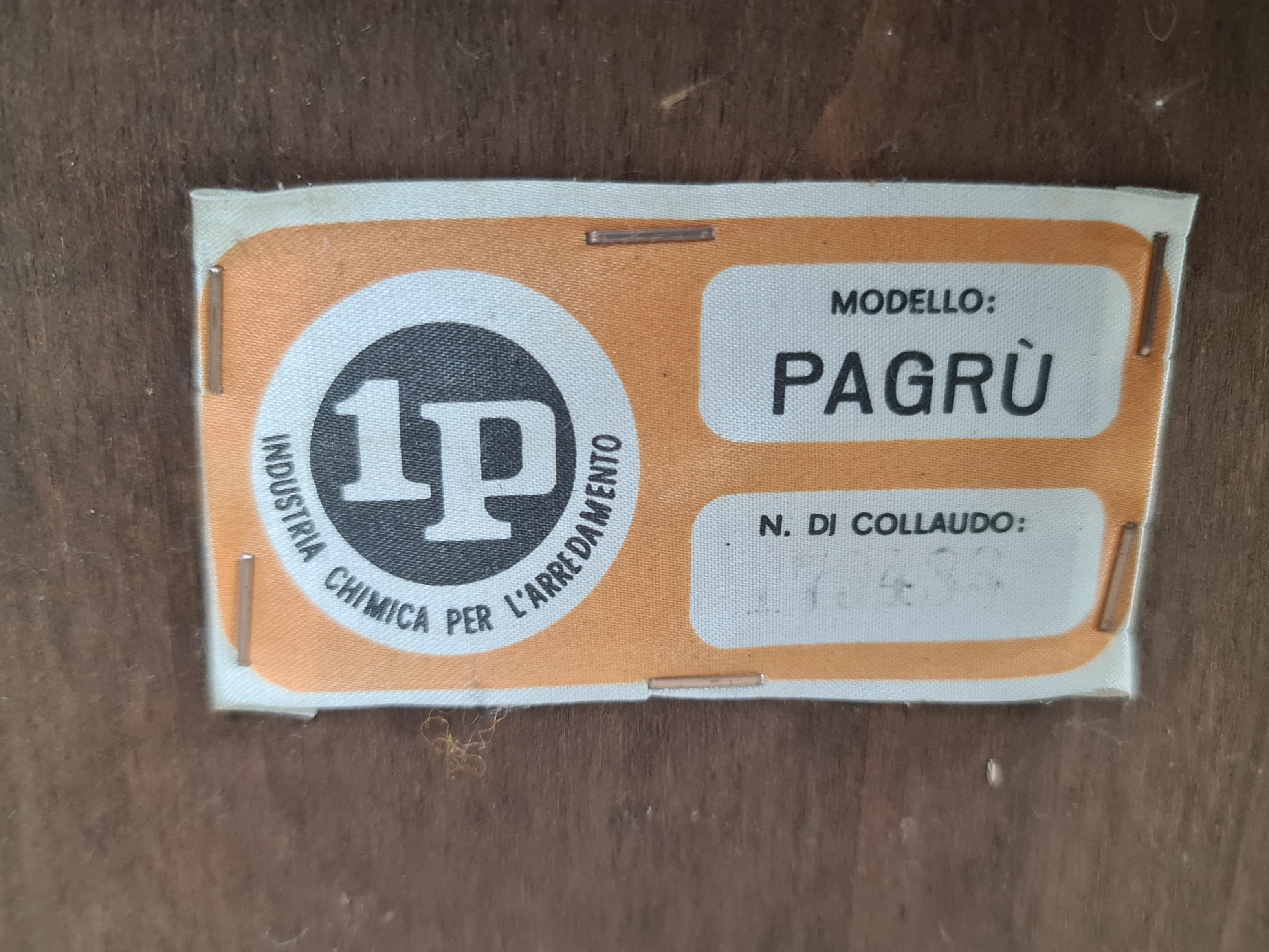 Claudio Vagnoni for 1P, 'Pagru' Lounge Chair in Original cognac Leather 3
