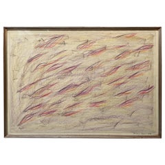 Claudio Verna Signed and Certified Pastel on Paper