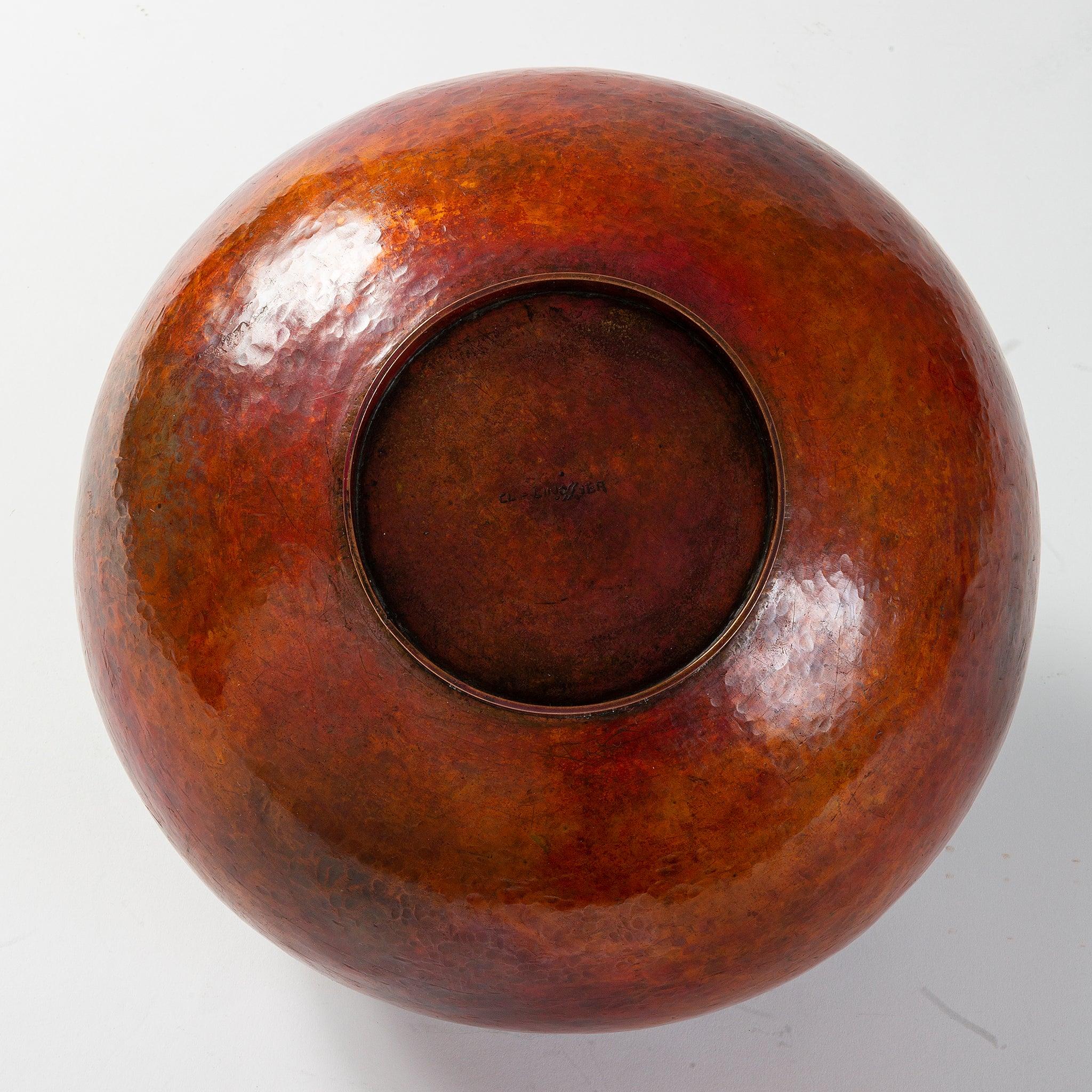 Francese Vaso Dinanderie 