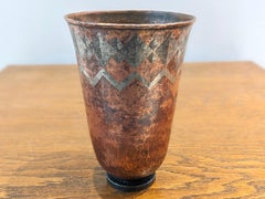 Vase en cuivre Claudius Linossier