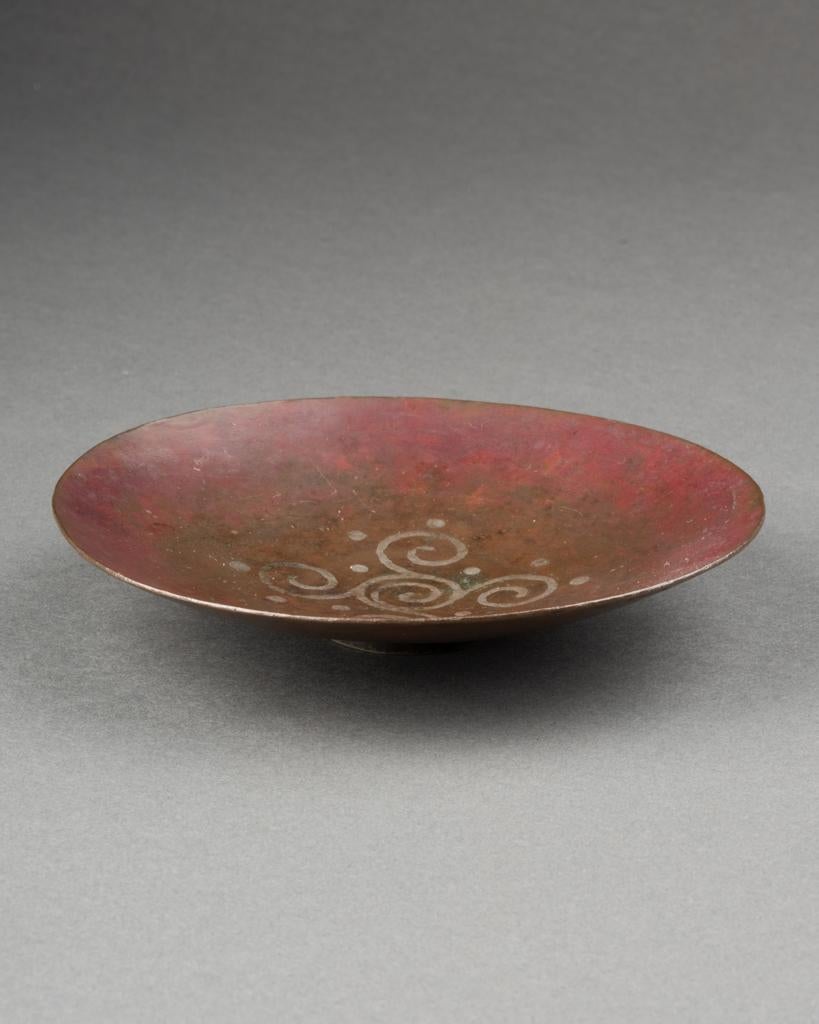 Patinated Claudius Linossier : Decorative cup 