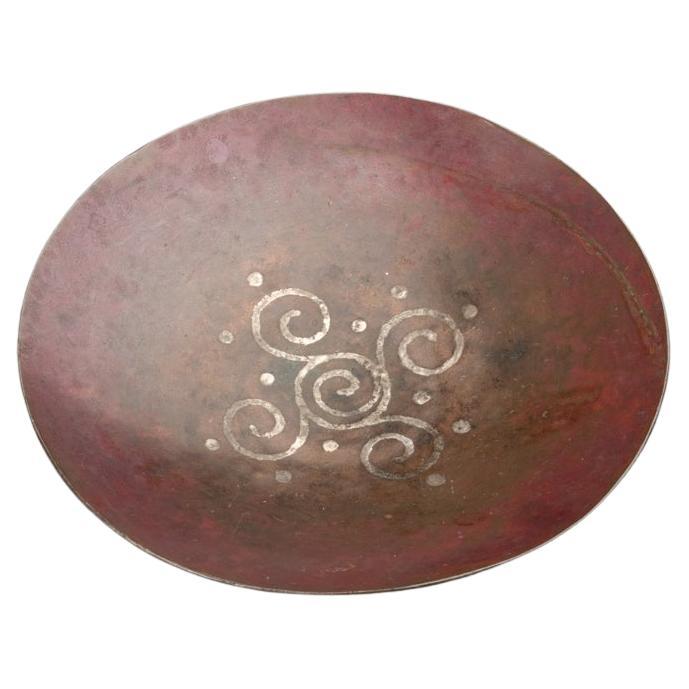 Claudius Linossier : Decorative cup "ring empier" vide poche, C.1930 For Sale