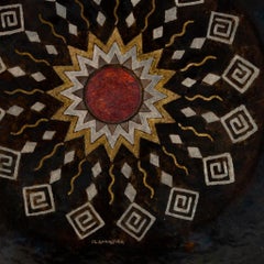 Cargador de cobre Claudius Linossier "Étoile Rayonnante" Dinanderie