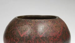 Claudius Linossier:: Vase ovoïde:: vers 1930