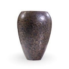 Claudius Linossier Signed French Hammered Copper 9" Vase