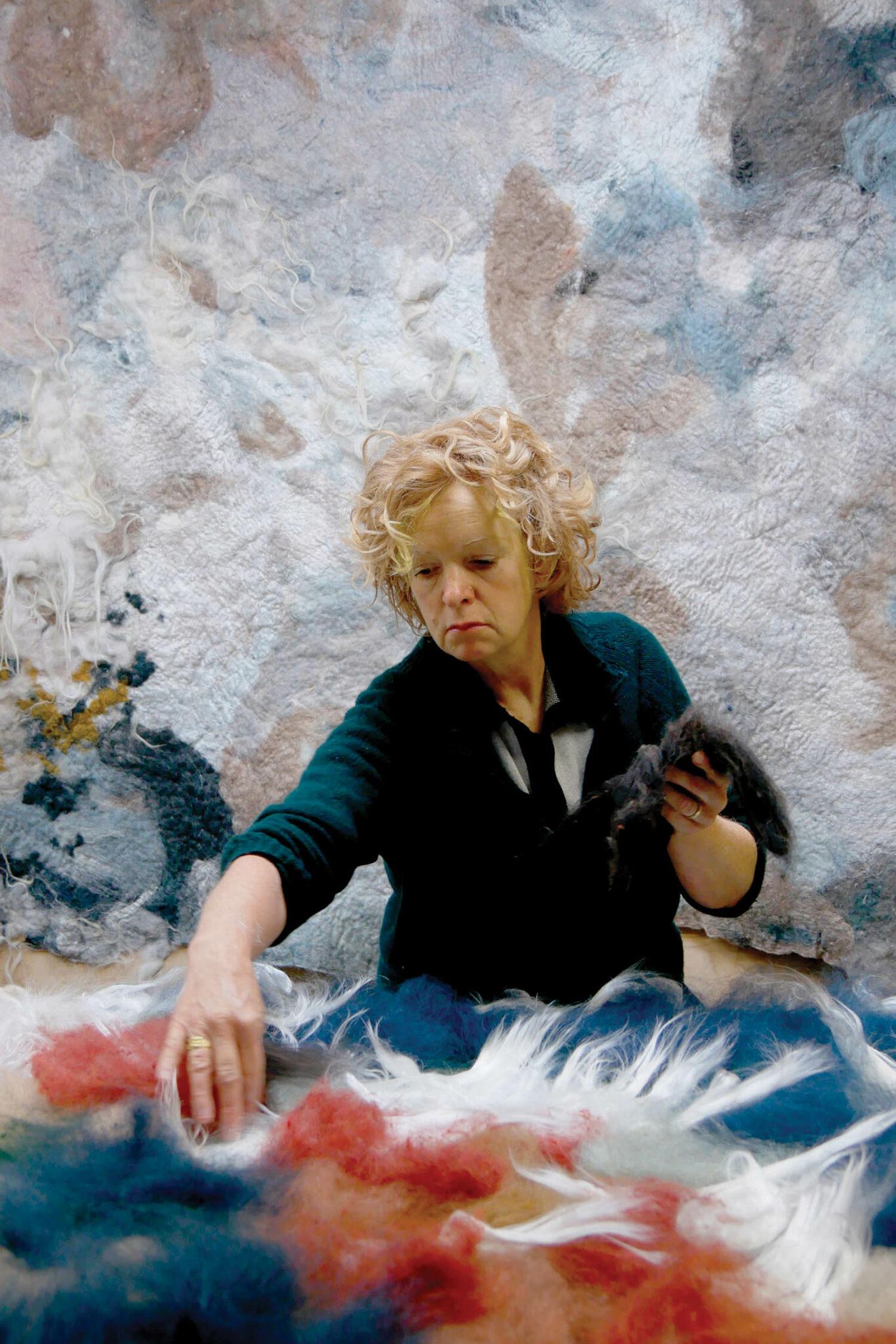 Chaleur indulgente VII - Painting de Claudy Jongstra