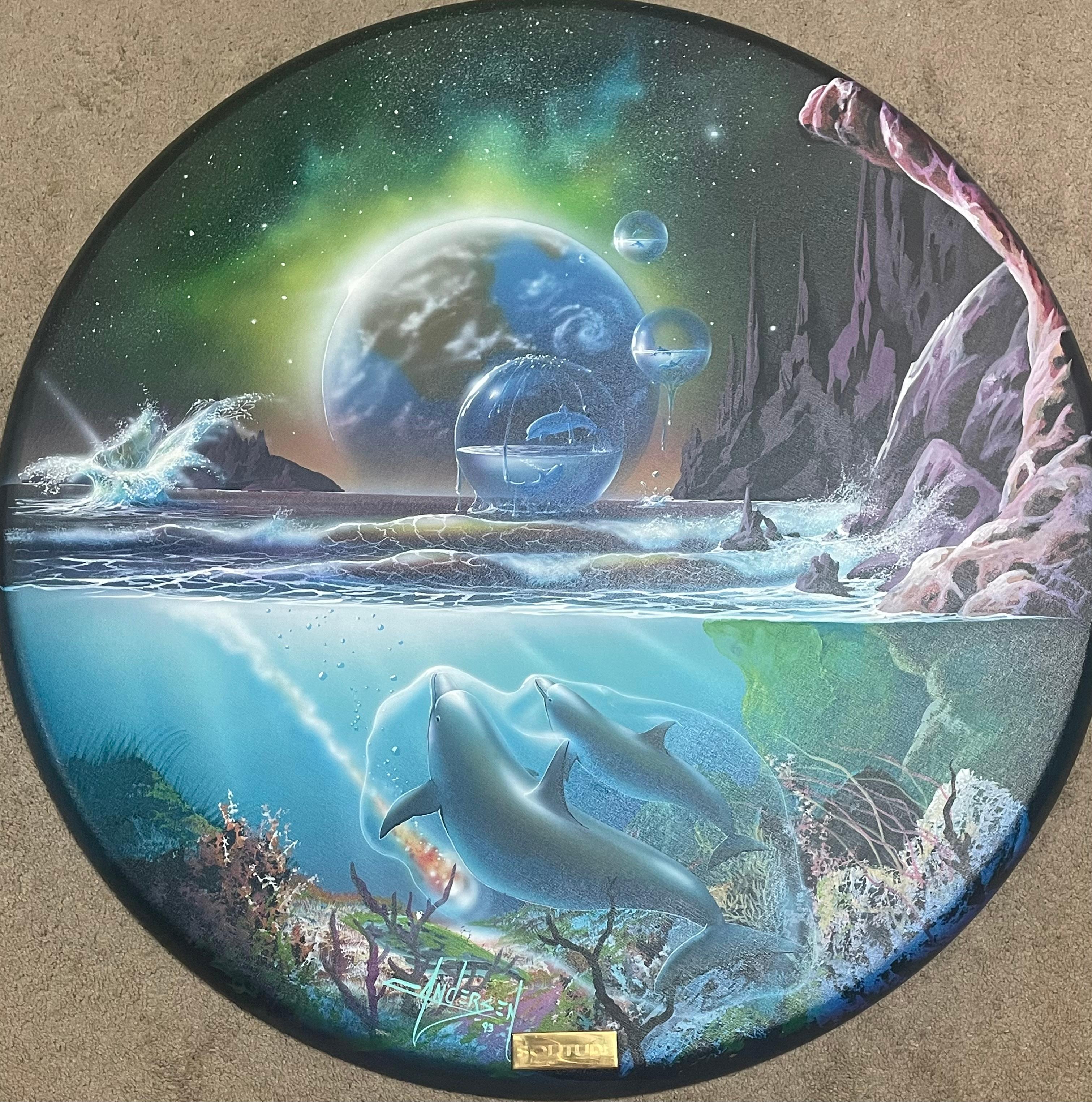 L'évolution - Painting de Claus Andersen